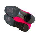 Roger Vivier Pink Pyramide Velvet Chelsea Boots size 36.5 size 6.5 Photo 11