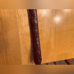 Brighton Black Brown Leather Belt Silver Brass Buckle 3 way convertible M/L Photo 11