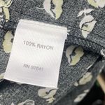 J. Jill House Farm Dress 2X Elegant Floral Print Sleeveless Summer Cottagecore Black Size XXL Photo 8