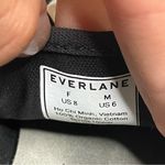 Everlane black canvas sneakers 100% organic cotton unisex womens size 8 mens 6 Photo 7