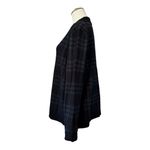 Anne Klein  Black Green Plaid Zip Sweater Cardigan Jacket XL NWT Photo 1