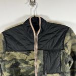 Rails  Wesley Camo Soft Fleece‎ Quilted Full Zip Jacket Coat Womens size XS Photo 1