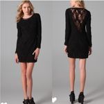 Rag and Bone Rag & None Black Lace Long Sleeve Dress Photo 1