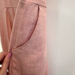 Princess Polly  Pink Wide Leg Sleeveless Jumpsuit Cotton Size US 4 V-Neck Photo 4