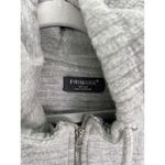 Primark  Women's Full Zip Jacket Gray Hooded Elbow Pads Long Sleeve Size Medium Photo 6