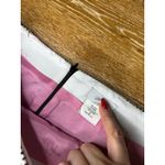 Vintage Y2K Tweed Mini Skirt 8 Multicolor Ribbon Waist Bow Detail Clueless Pink Photo 4