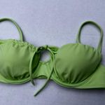 Shade & Shore Green Bikini Top NWT Size 32B Photo 0