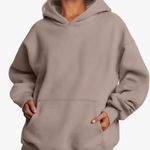 Amazon Oversized Brown Hoodie Photo 0
