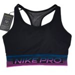 Nike Pro Med Pad NP Mesh Sports Bra Size Medium Photo 1