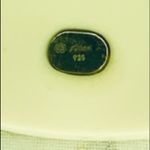 Designo black/ivory 925 Silver Skull Dog Tag Black Photo 6