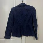 Diane Von Furstenberg  Blue Gavyn Blazer Size 4 US Photo 4
