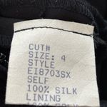 Tadashi Shoji  100% Silk A-Line Little Pleated Accents Halter Neck Dress Sz 4 Photo 7