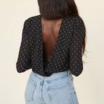 LPA  Bodysuit Blouse Rhinestone Photo 1