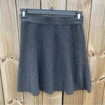Max Studio  Gray Skater mini Skirt Dark Academia size M Photo 2
