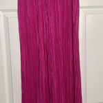 Altar'd State   Womens XS Pink Pants NEW Accordion Wide Leg Sleep Pants Photo 0
