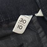 Loft Black Corduroy Pants Size 10 Black Skinny Ankle Corduroy Pants Photo 7