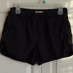 Madewell  Women's Black Athletic Shorts Photo 0