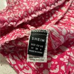 SheIn Pink & White Halter Top Photo 4