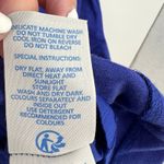 Boden "Honor" Ponte Knit Ruched Pencil Dress Blue Violet Short Sleeve U Neck 10R Size 10 Photo 6