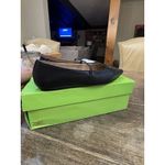 Sam Edelman  Women Nesta Mary Jane Flat Black Leather Size 6.5 Ballet Pointed Toe Photo 2
