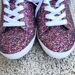 Kate Spade Ace Sparkling Glitter Sneakers Pink Multi Like New Low top Size 8.5 Photo 7