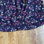 Catherine Malandrino  chiffon burgundy ruffled blouse Photo 4