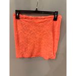 SKIMS  Stretch Lace Skirt | Neon Orange Photo 4