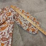 Stella Tweed  Size Medium M Blouse Paisley Sheer Light Weight Top Boho Photo 4