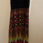 Sangria  Midi Dress Floral Print Summer Party Vibes Photo 1