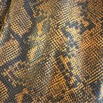 H:ours Faux Snakeskin Print Strapless Mini Dress Size Small Photo 3