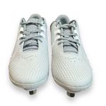 Nike Hyperdiamond 4 Pro Womens CZ5920-012 Grey Metal Softball Cleats Sz 8.5 Photo 2