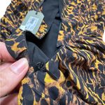 ALLSAINTS Women's  Hali Ambient Leopard Print Ruffle Minidress, Size US 4 - Brown Photo 3
