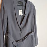 Banana Republic NWT  steel blue belted blazer jacket Photo 1