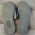 Everlane Like New Black Leather Crisscross Sandals size 7.5 Photo 4