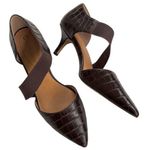 Corso Como Like New  Leather Denice Heels Brown Size 8.5 Photo 0