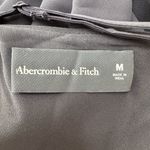 Abercrombie & Fitch  Black Satin Cowl Neck Maxi Slip Dress size Medium $130 Photo 6