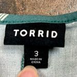 Torrid  Fit and Flare Challis Sleeveless Tank Button Down 3 Photo 6