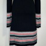 Athleta Cashmere Blend Fair Isle Knit Sweater Midi Dress Photo 9