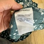 Reformation green floral long sleeve V-neck blouse NWT Photo 5