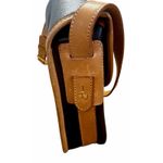 Vintage FRANCOIS MAROT PARIS France Pebble Black Leather Cross Body Purse Bag Photo 7