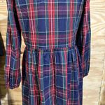 J.Crew Stewart Tartan Plaid Mini Shirt Dress Womens Size 12 Holiday Preppy Photo 9