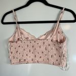 Aeropostale NWT  Floral Lace Bralette - Light Pink A0205 Photo 1