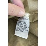 Vintage Studio Ease Womens Size 20W Brown Button Top Blouse Career Safari Linen‎ Photo 5