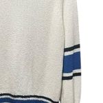 Cupcakes and Cashmere Pipper Crew Neck Sweater Blue White Size Large Photo 6