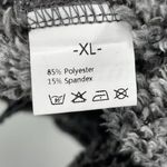 Anthropologie Sherpa Teddy Fur Zip Up Vest Sleeveless Jacket Gray Black XL Photo 5