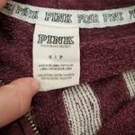 PINK - Victoria's Secret Victoria's Secret PINK Magenta Full Zip Bling Hoodie Size Small Photo 2