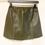 LF Seek the label green faux leather skirt Photo 0