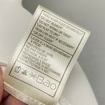 JACK White Sleeveless Tank Top Women Medium Embellished V Neck Zipper Back Photo 7