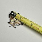 Van Dell Sterling Leaf Autumn Fall Enameled Brooch Pin Silver Photo 1