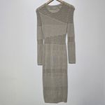 Lovers + Friends Lovers‎ & Friends TIANNA Bodycon Dress Mushroom Sz S Beach Vacation Stretch Photo 2